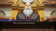Welcome back to the courthouse (Screenshot from Apollo Justice Ace Attorney Trilogy)